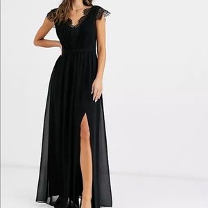 Black long dress